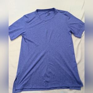 Nike Yoga Tee - Heathered Blue